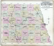Grand Forks County Outline Map